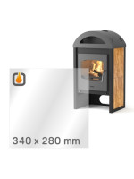 Žiaruvzdorné sklo do HS Flamingo MELAND