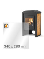 Žiaruvzdorné sklo do HS Flamingo VEGA