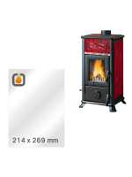 Žiaruvzdorné sklo do LA NORDICA DORELLA L8, L10, L12