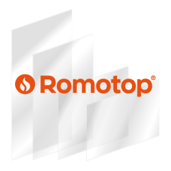 Náhradné krbové sklo pre kachle Romotop